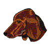 IRISH SETTER HEAD PROFILE