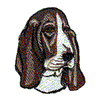 BASSET HOUND HEAD