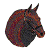 THOROUGHBRED HEAD