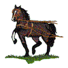 HACKNEY REINING HORSE