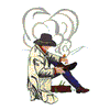 COWBOY SITTING