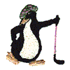 GOLFING PENGUIN