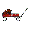 PUPPY IN A WAGON