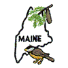 MAINE OUTLINE & BIRD