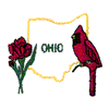 OHIO OUTLINE & BIRD