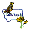 MONTANA OUTLINE & BIRD