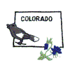 COLORADO OUTLINE & BIRD