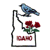 IDAHO OUTLINE & BIRD