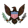 SHIELDED EAGLE CREST