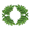 LAUREL WREATH #694