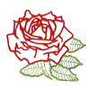 ROSE APPLIQUE