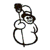 SNOWMAN OUTLINE