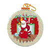 SANTA ORNAMENT