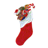 CHRISTMAS STOCKING APPLIQUE