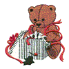 BEAR WITH CHRISTMAS GIFT