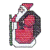 CROSS STITCH SANTA