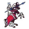 KNIGHT ON HORSEBACK