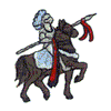 KNIGHT ON HORSEBACK