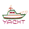 YACHT APPLIQUE