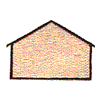 HOUSE W/BORDER