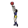 FEMALE BASKETBALL PLAYER