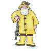 SANTA FISHERMAN