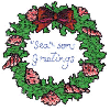 SEASONS GREETINGS WREATH