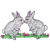 KISSING BUNNIES