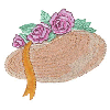 HAT WITH FLOWERS