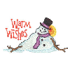 WARM WISHES SNOWMAN