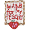 AN APPLE FOR MY TEACHER