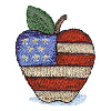 AMERICAN FLAG APPLE