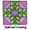 RAILROAD CROSSING QUILT