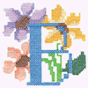 CROSS STITCH FLORAL B