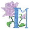 CROSS STITCH FLORAL M