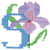 CROSS STITCH FLORAL S