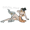 COCKTAIL HOUR NOSE ART