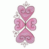 FOUR HEARTS EMBLEM