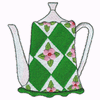 FLORAL TEAPOT