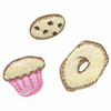 COOKIE, CUPCAKE, DONUT