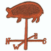 PIG WEATHER VANE