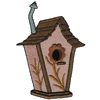 FLORAL BIRDHOUSE