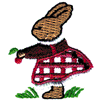 BUNNY PICKING CHERRIES