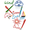 WIND, SAND, SEA, SUN