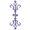 CROSS STITCH PLACKET