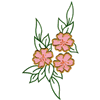 FLORAL APPLIQUE