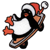 PENGUIN ON SKATEBOARD