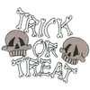 TRICK OR TREAT SKULLS