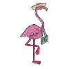 FLAMINGO W/CAMERA