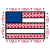 FLAG APPLIQUE